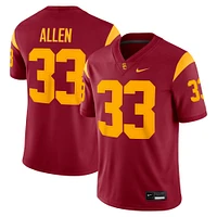 Maillot de match Nike Marcus Allen Cardinal USC Trojans Alumni pour homme