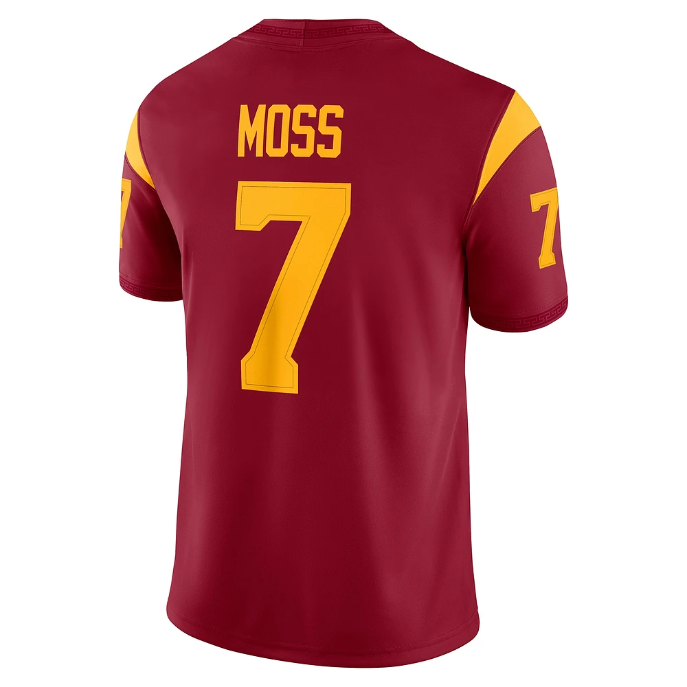 Maillot de football américain NIL Miller Moss Cardinal USC Trojans pour homme