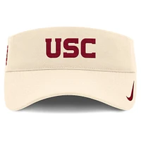 Men's Nike Natural USC Trojans Primetime Ace Adjustable Visor