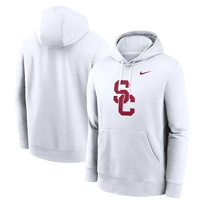 Sweat à capuche en polaire Nike USC Trojans Primetime Club pour homme