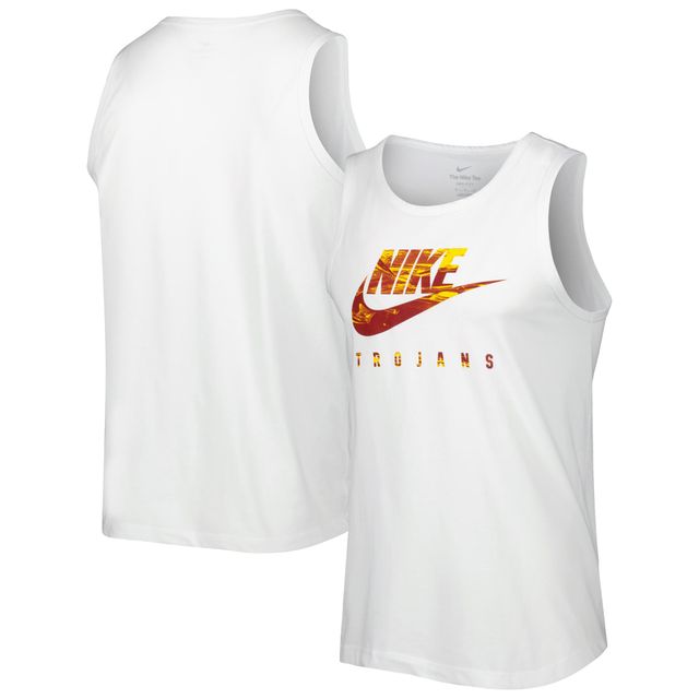 Débardeur Performance USC Trojans Spring Break Futura Nike Blanc pour Homme