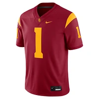 Men's Nike Zachariah Branch Cardinal USC Trojans NIL Football Game Jersey