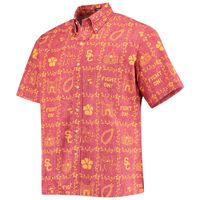 Men's Reyn Spooner Cardinal USC Trojans Classic Button-Down Shirt