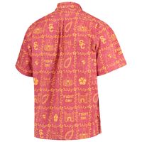 Men's Reyn Spooner Cardinal USC Trojans Classic Button-Down Shirt