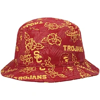 Chapeau bob à fleurs Reyn Spooner Cardinal USC Trojans pour homme