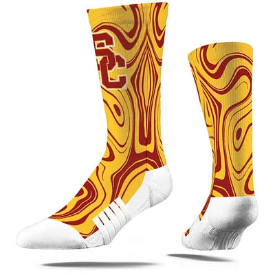 Chaussettes Strideline USC Trojans Oil Slick pour hommes