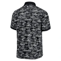 Polo Tommy Bahama noir pour homme USC Trojans Sport Bay View IslandZone