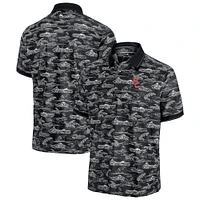 Polo Tommy Bahama noir pour homme USC Trojans Sport Bay View IslandZone