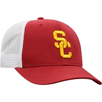 Casquette Trucker Snapback Cardinal/Blanc USC Trojans Top of the World pour hommes