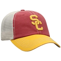 Casquette de camionneur ajustable Top of the World Cardinal USC Trojans Off Road pour homme