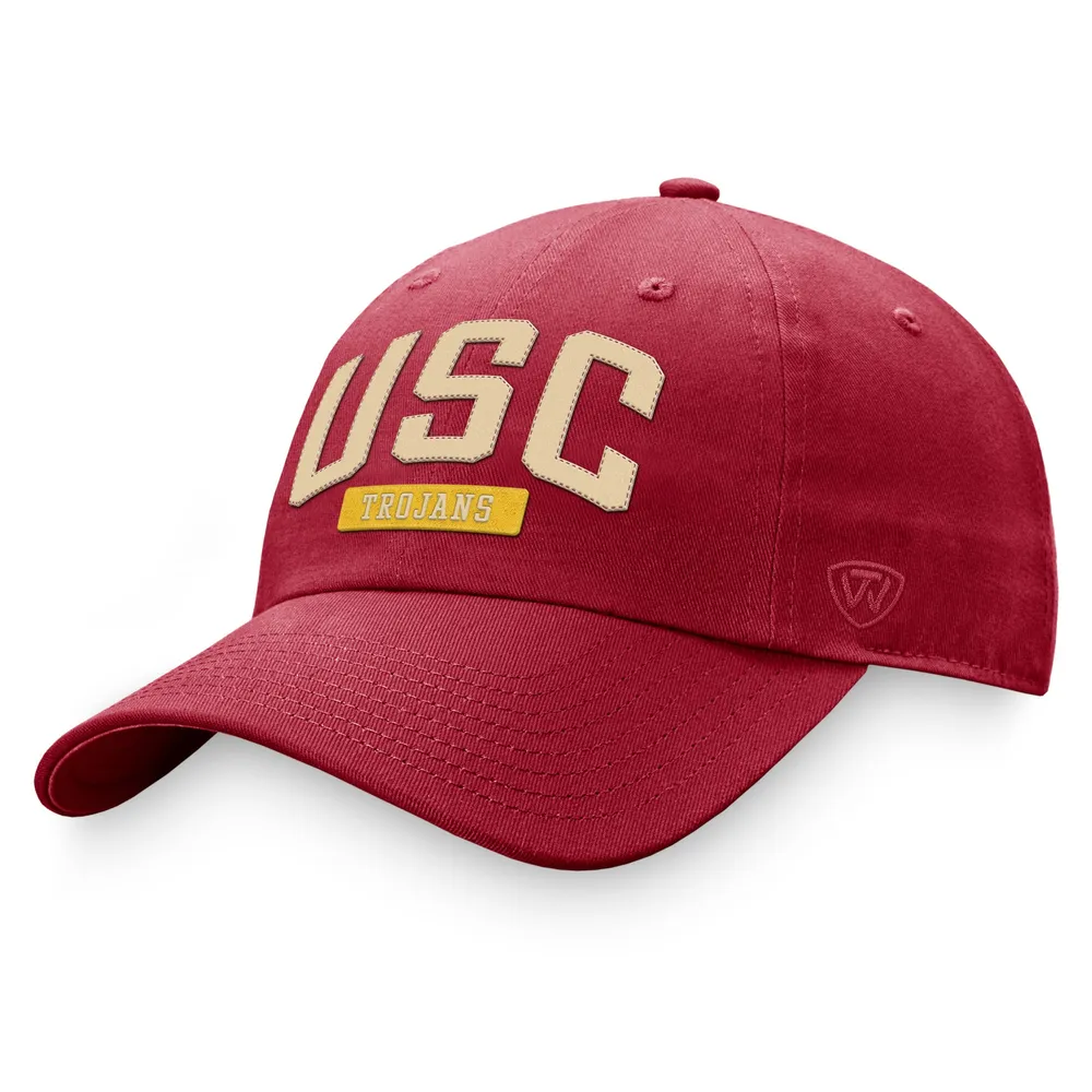 Women's Top of the World Cardinal/White USC Trojans Radiant Trucker  Snapback Hat