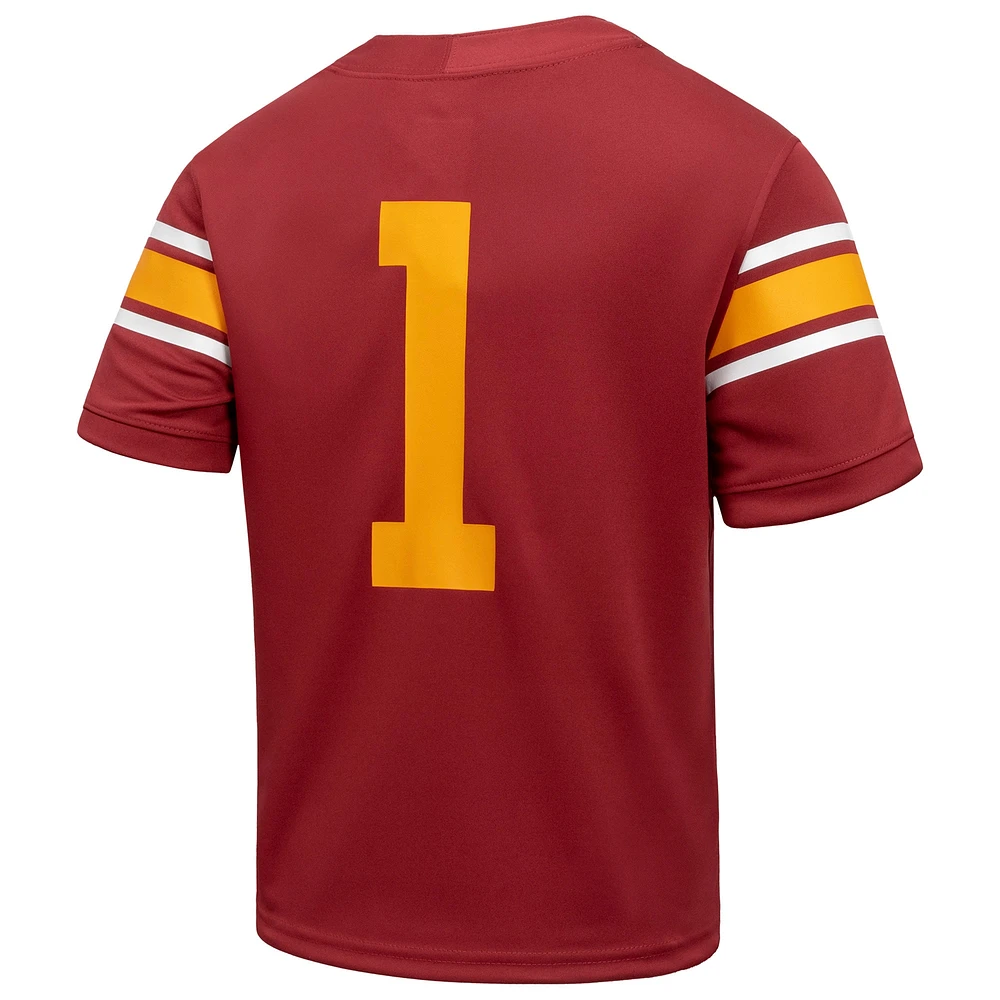 Toddler Nike #1 Cardinal USC Trojans Alternate Untouchable Football Jersey