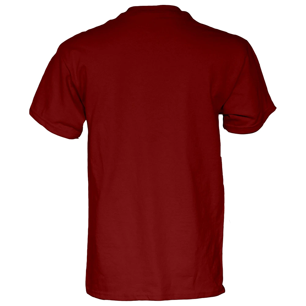 T-shirt unisexe bleu 84 Cardinal USC Trojans, champions nationaux d'athlétisme en salle NCAA 2025
