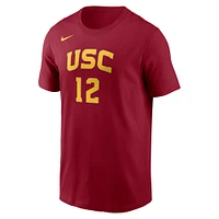 T-shirt unisexe Nike JuJu Watkins Cardinal avec nom et numéro de joueur USC Trojans