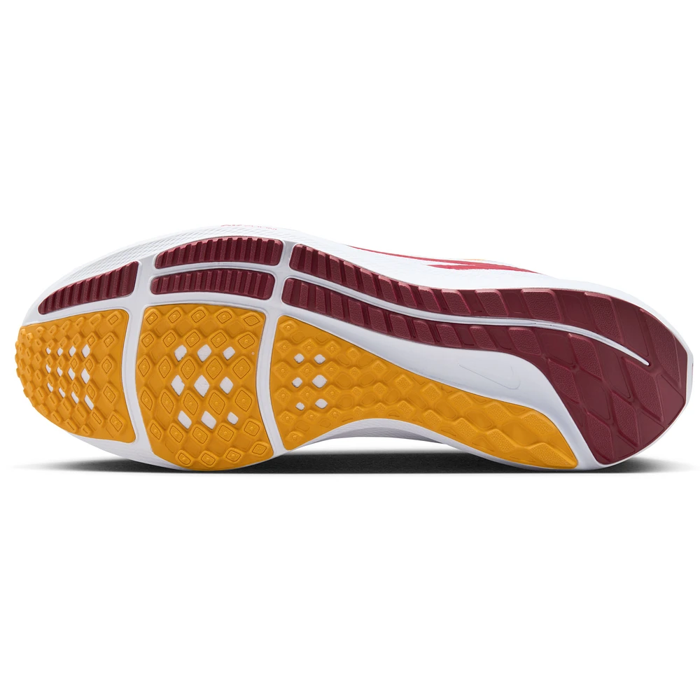 Chaussure de course unisexe Nike USC Trojans Zoom Pegasus 40 Blanc