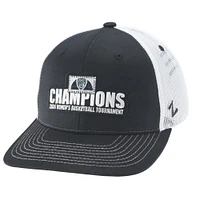 Casquette de camionneur réglable unisexe Zephyr Black USC Trojans 2024 Pac-12 pour femmes, tournoi de conférence de basket-ball, Champions de vestiaire