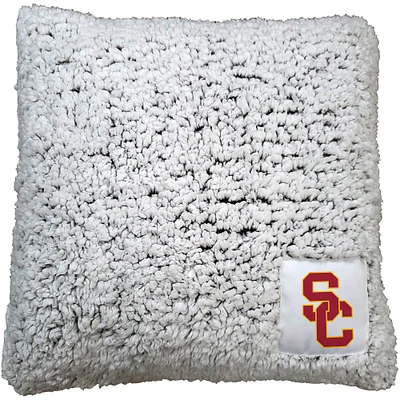 USC Trojans 16'' x 16'' Frosty Sherpa Pillow