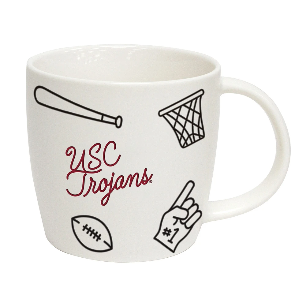 Chevaux de Troie USC 18oz. Tasse de meneur de jeu