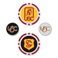 WinCraft USC Trojans 4-Pack Ball Markers Set