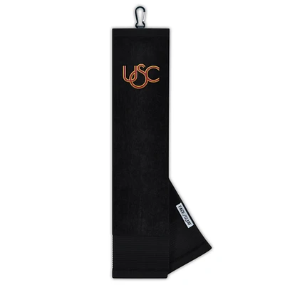 WinCraft USC Trojans Serviette de golf à trois volets Face/Club