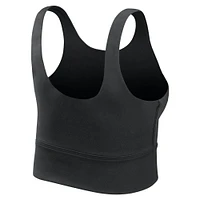 Women's Nike  Black USC Trojans Performance Longline Sports Bra