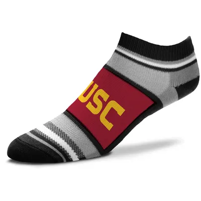 USC Trojans For Bare Feet Women's Marquis Addition No Show Ankle Socks