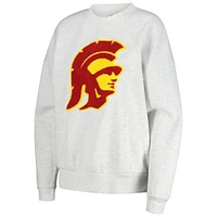 Gameday Couture Ash USC Trojans Team Effort Ensemble de nuit avec sweat-shirt et short pour femme