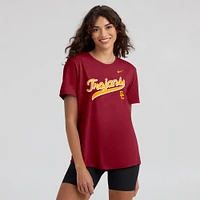 Women's Nike Cardinal USC Trojans Local Script T-Shirt