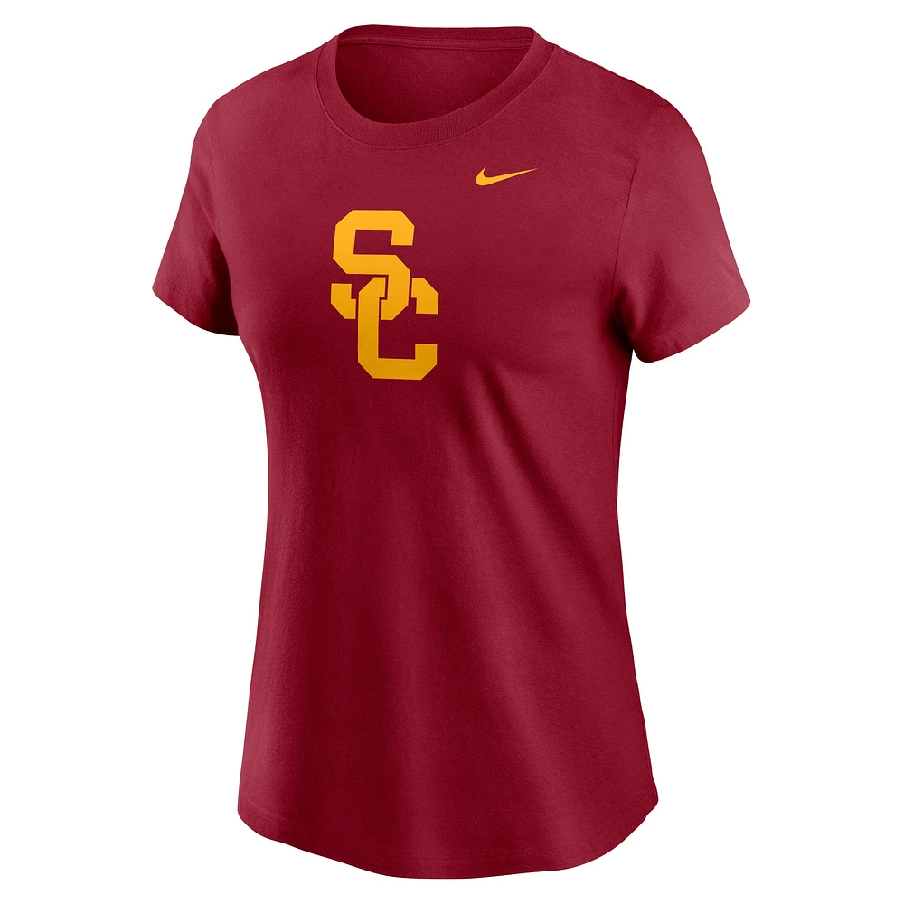 Women's Nike Cardinal USC Trojans Primetime Logo T-Shirt