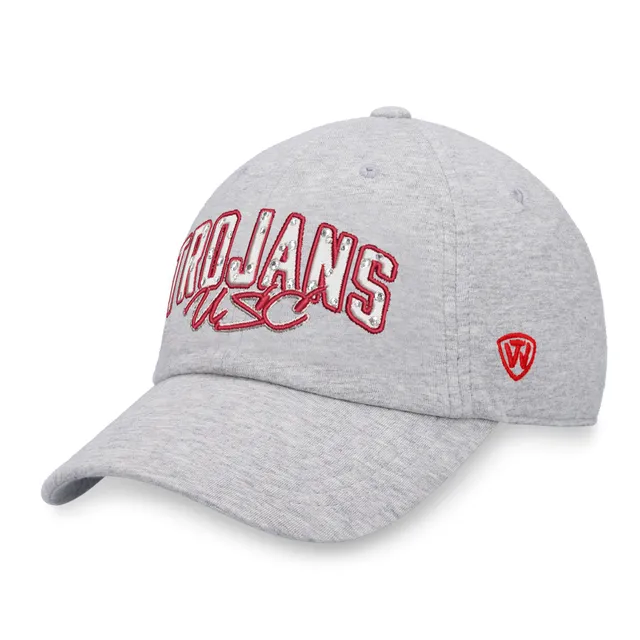 Women's Top of the World Cardinal/White USC Trojans Radiant Trucker  Snapback Hat