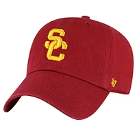 Casquette ajustable Clean Up Cardinal '47 pour jeunes USC Trojans