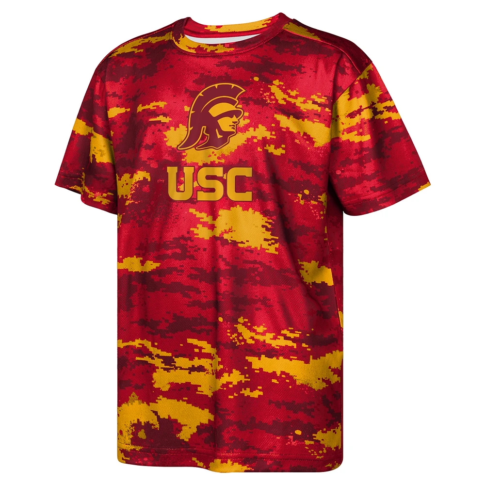 Youth Cardinal USC Trojans Scrimmage T-Shirt