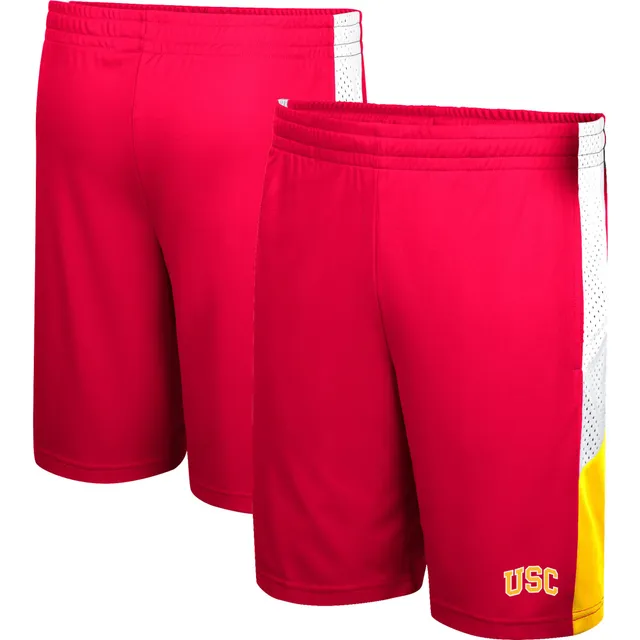 Lids USC Trojans Colosseum Am I Wrong Reversible Shorts - Cardinal/Gold