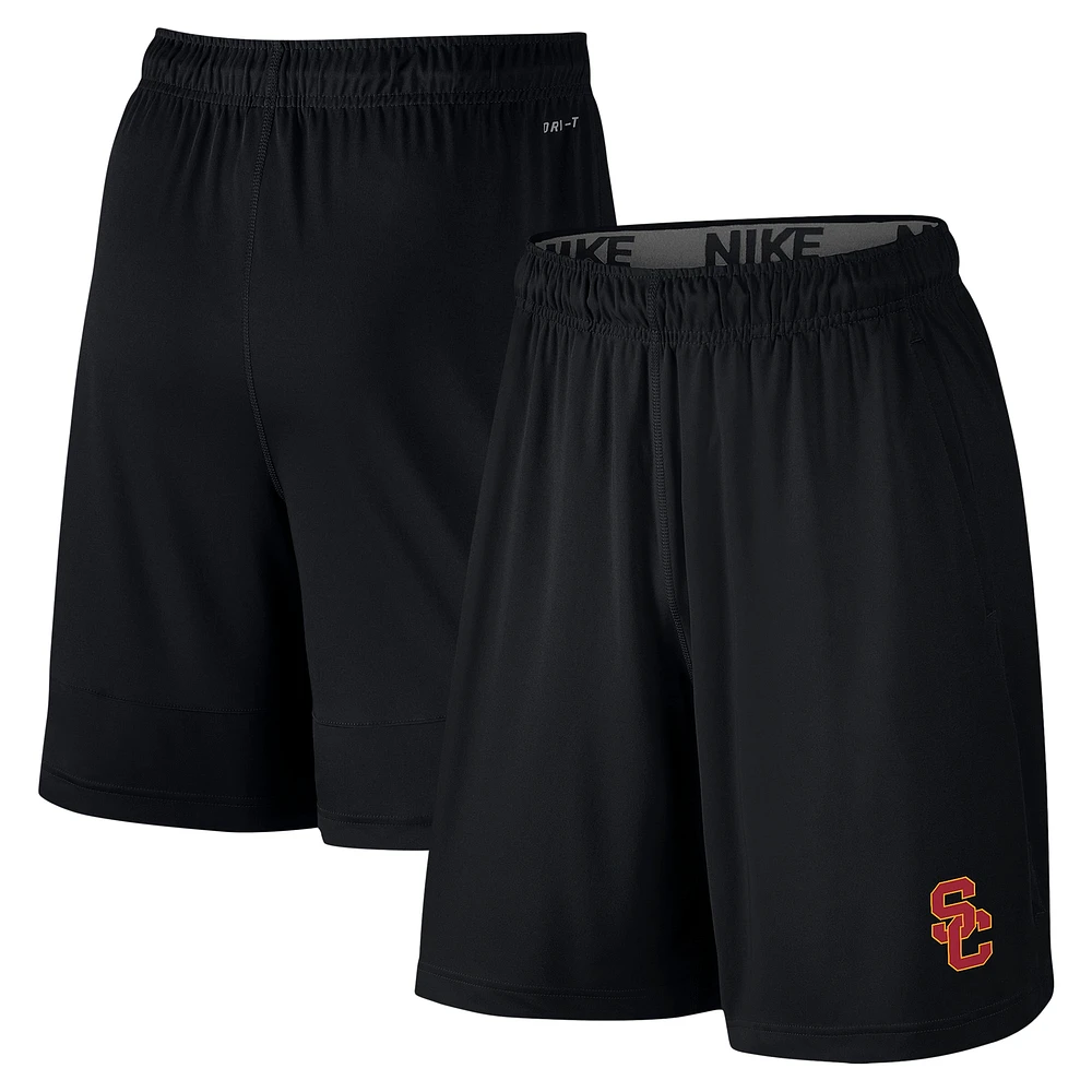 Short Nike USC Trojans Fly Performance noir pour jeune