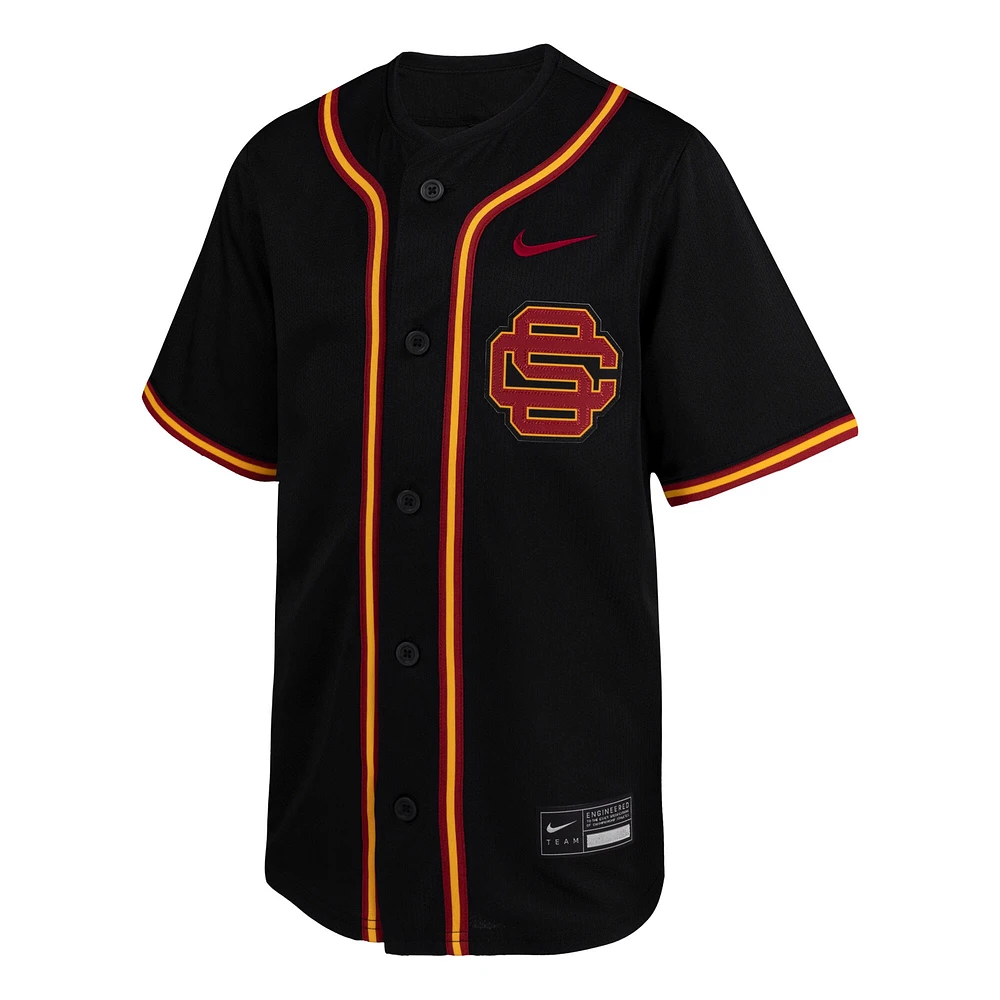 Youth Nike Black USC Trojans Limited Baseball Jersey
