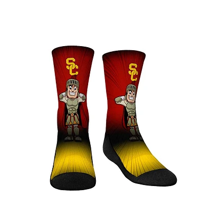 Youth Rock Em Socks USC Trojans Mascot Pump Up Crew Socks