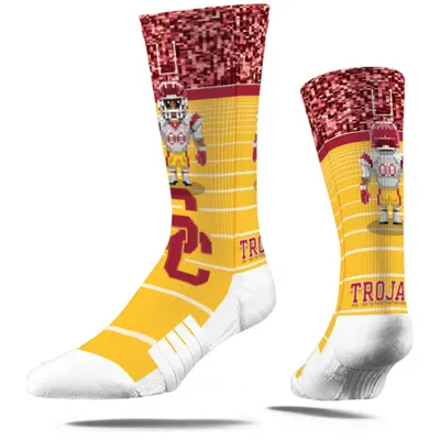 USC Trojans Strideline Youth 8-Bit Crew Socks
