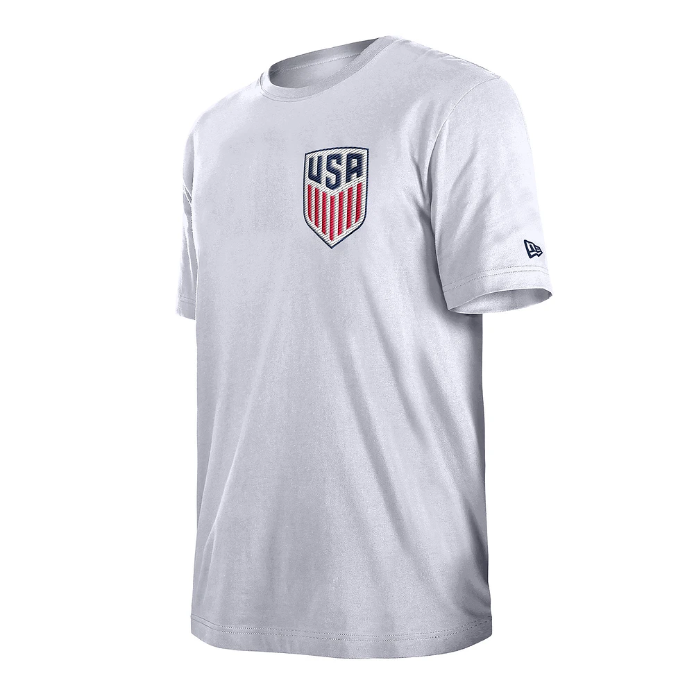 Men's 5th & Ocean by New Era  White USMNT Gameday T-Shirt