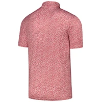 Polo rouge Antigua USMNT Field Ditsy pour homme