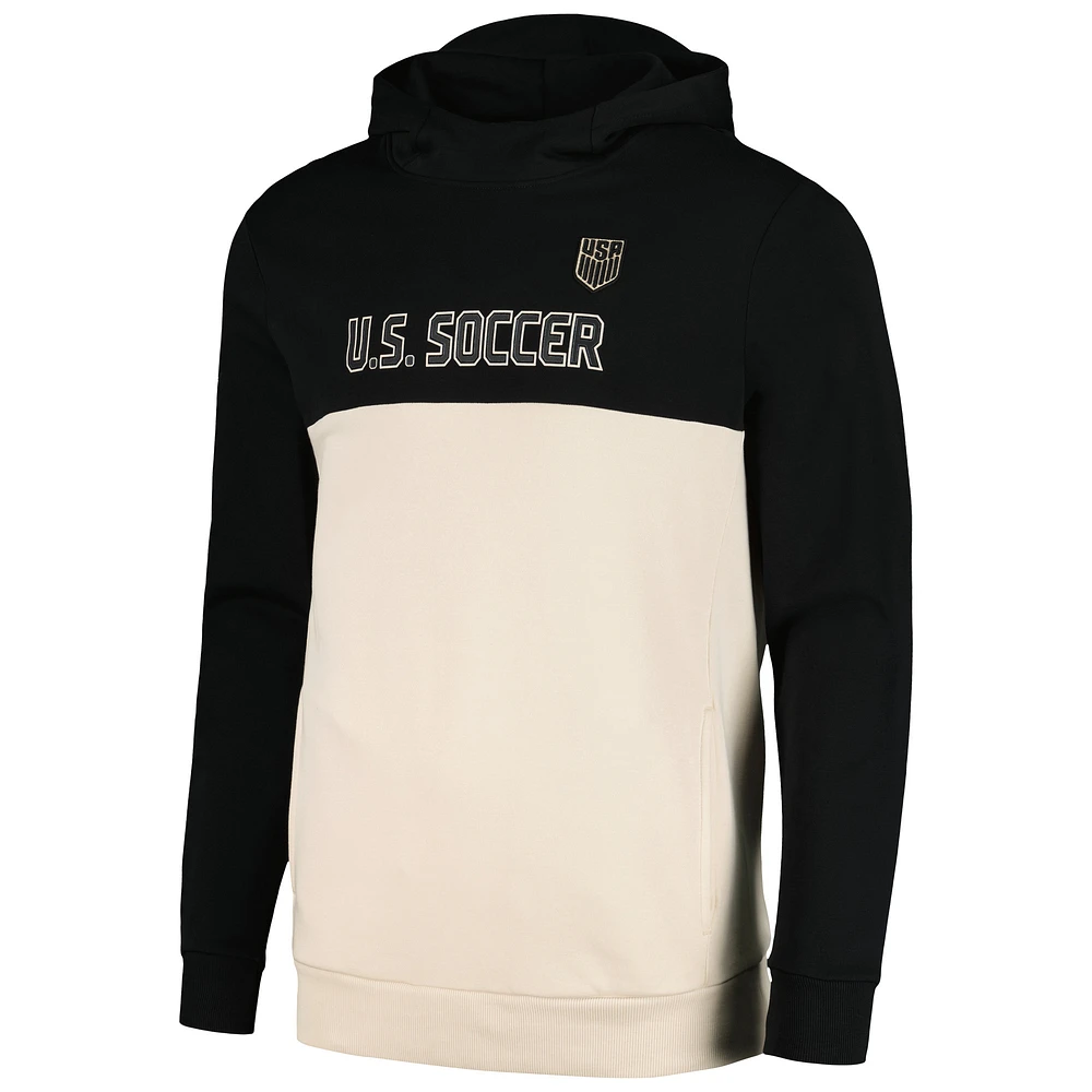 Pull à capuche noir Levelwear USMNT Bracket pour hommes