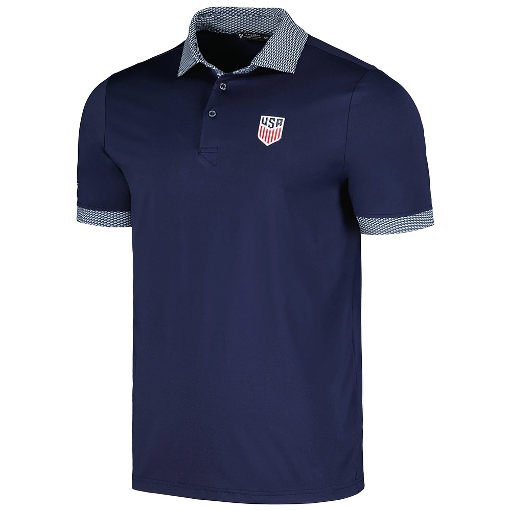 Men's Levelwear  Navy USMNT Thomas Performance Polo