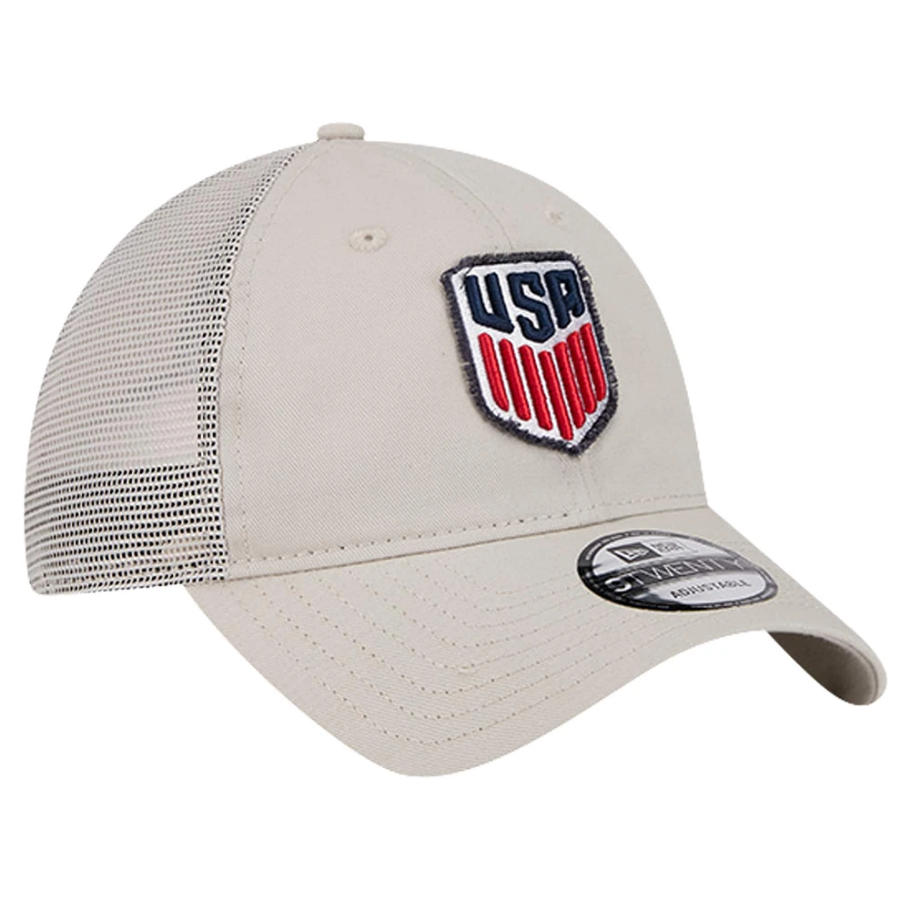 Casquette ajustable USMNT Game Day Trucker 9TWENTY New Era pour hommes