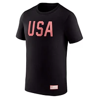 T-shirt Nike USMNT Lights pour homme, noir