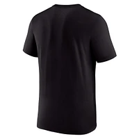 T-shirt Nike USMNT Lights pour homme, noir