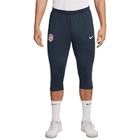 Pantalon 3/4 Nike USMNT 2024 Strike Performance pour homme, bleu marine