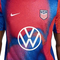 Men's Nike  Royal USMNT 2024 Academy Pro Pre-Match Top