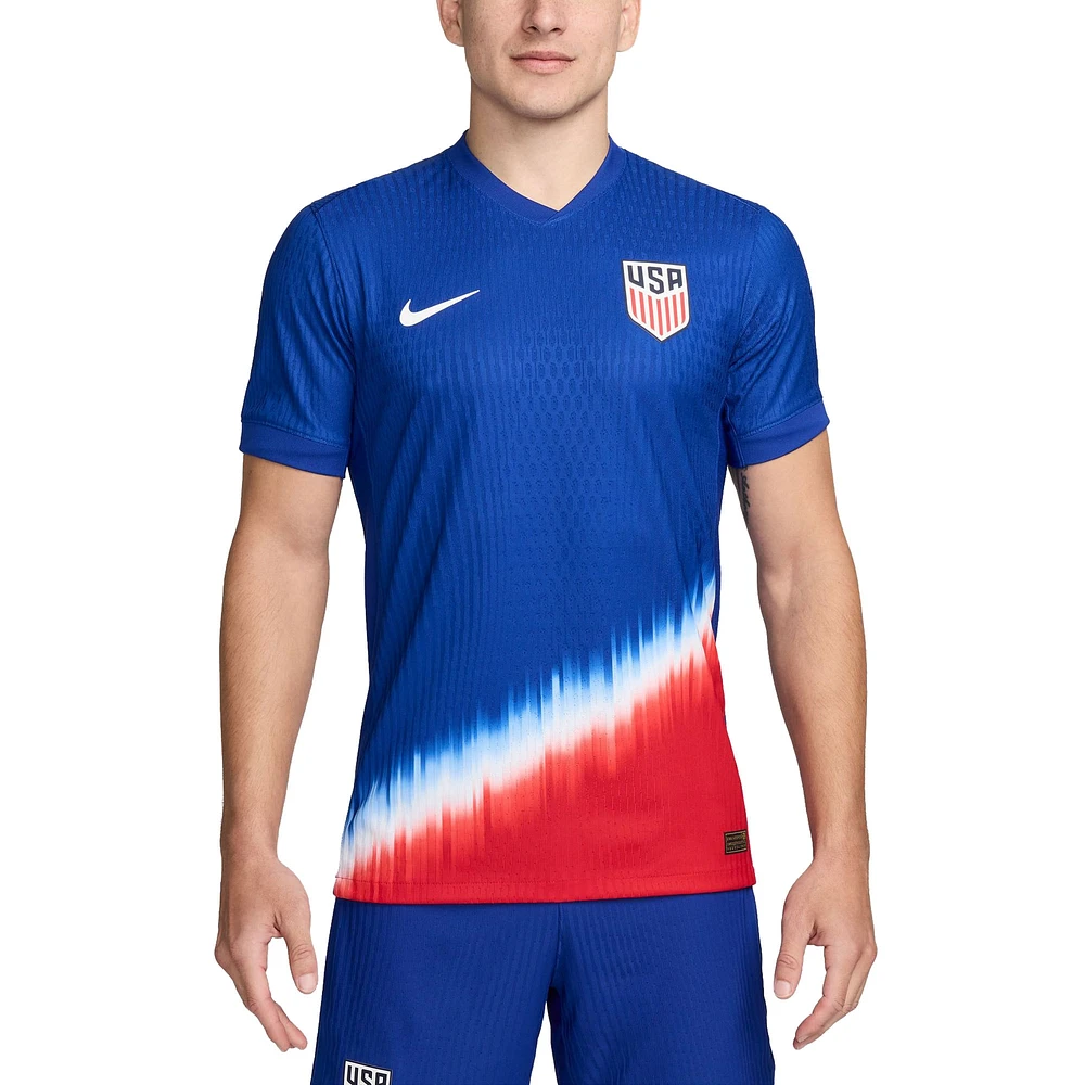 Maillot Nike Royal USMNT 2024 extérieur authentique pour homme