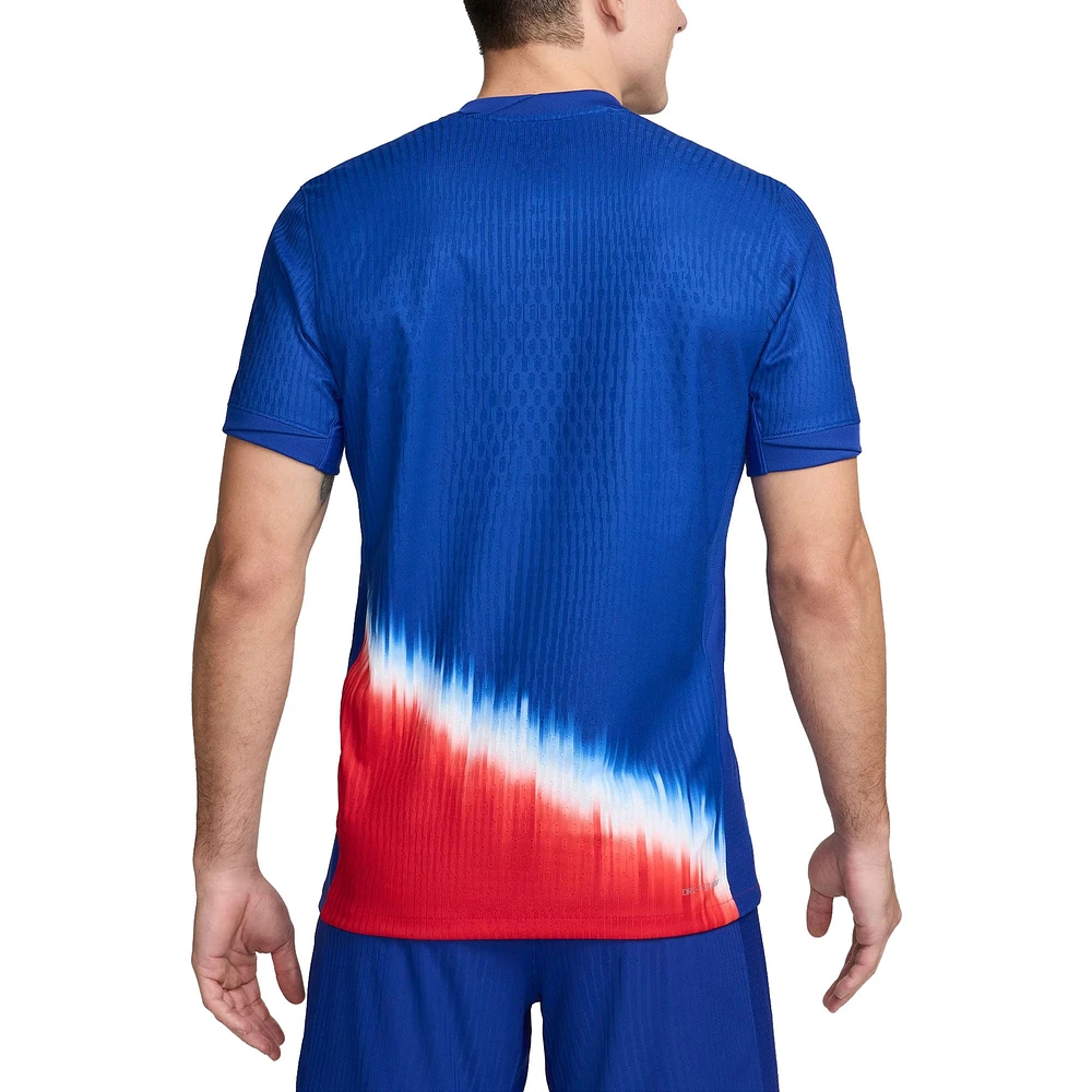 Maillot Nike Royal USMNT 2024 extérieur authentique pour homme