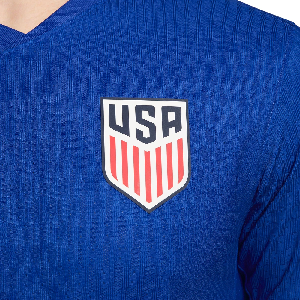 Maillot Nike Royal USMNT 2024 extérieur authentique pour homme