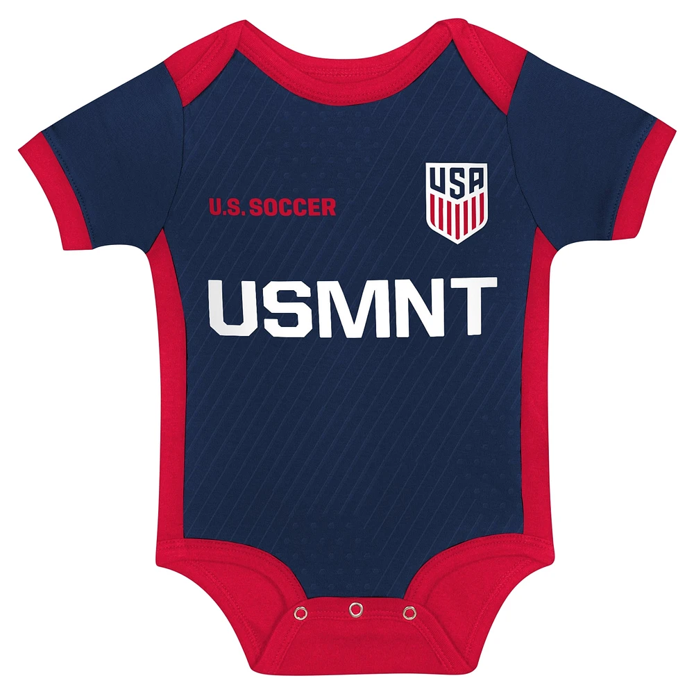 Newborn & Infant Red USMNT Field Player Bodysuit